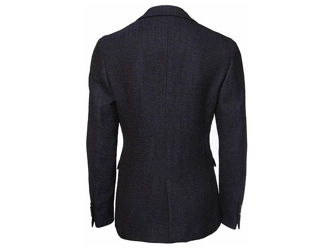 Autre Marque Suistudio, Blauer gewebter Blazer. - Ansicht 3