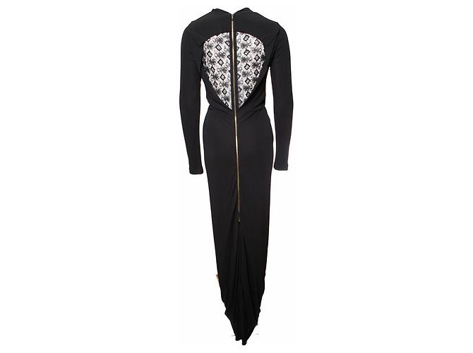 Roland Mouret, Langes schwarzes Abendkleid. - Ansicht 3