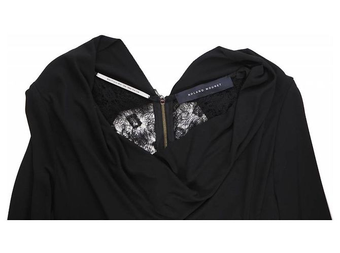 Roland Mouret, Langes schwarzes Abendkleid. - Ansicht 5
