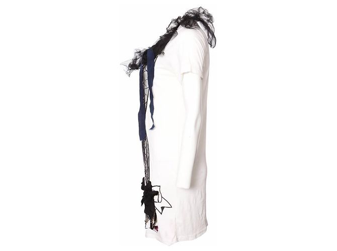 Lanvin For H&M Lanvin X H&M, Camiseta blanca con estampado Blanco - vista 4