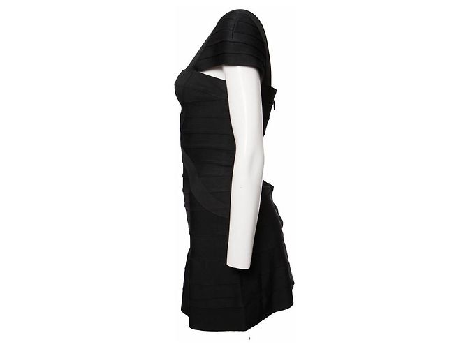 Autre Marque Schwarzes, figurbetontes Kleid in Größe S. - Ansicht 2