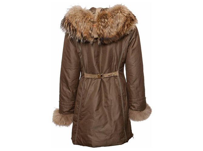 Autre Marque violante, Parka pelo verde oliva - vista 3