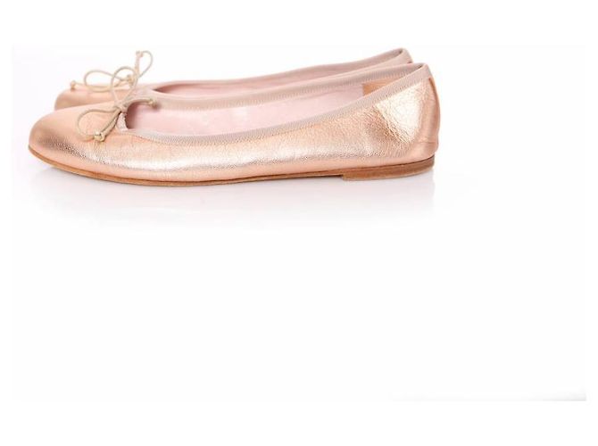 Autre Marque Paul Warmer, Rosa Metallic-Ballerinas. Pink - Ansicht 2
