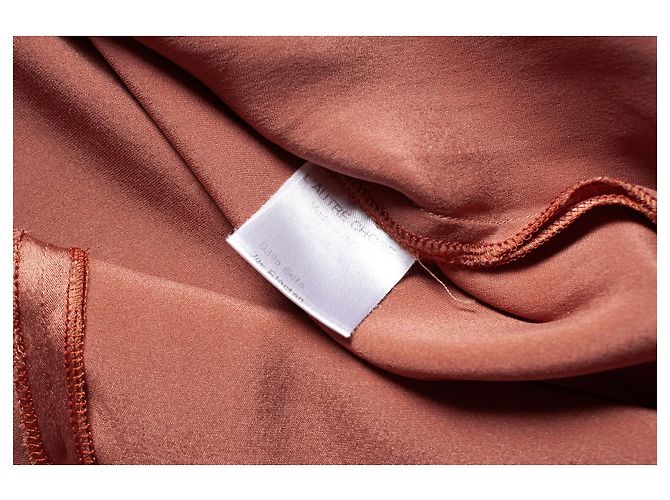 Autre Marque El otro eligió, Top de seda rosa - vista 5