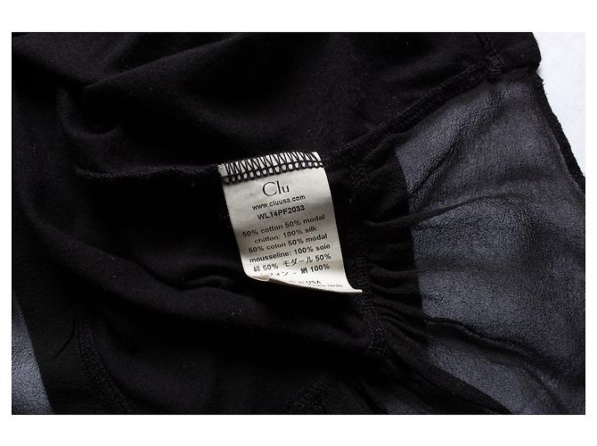 Autre Marque clú, Top negro con espalda transparente. - vista 5