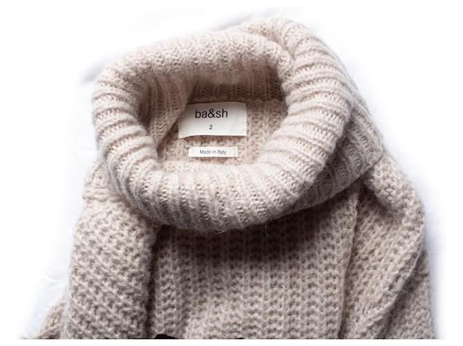 Autre Marque Ba&Sh, Beiger, übergroßer Rollkragenpullover - Ansicht 7