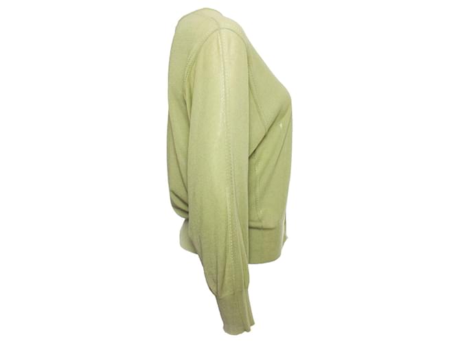 Dries van Noten, Grüne Strickjacke - Ansicht 3