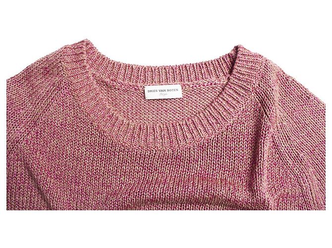 Dries van Noten, Top de punto rosa - vista 6