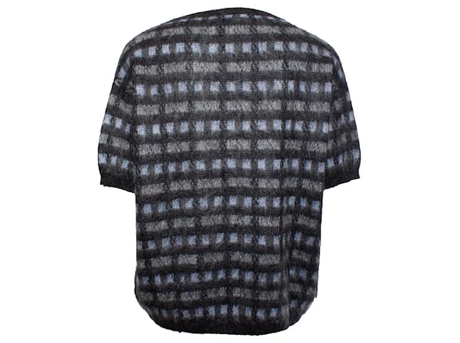 Prada, Mohairpullover mit kurzen Ärmeln Mehrfarben - Ansicht 2