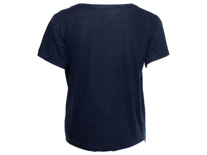 Autre Marque Sacai Suerte, camiseta azul con top lencero - vista 2