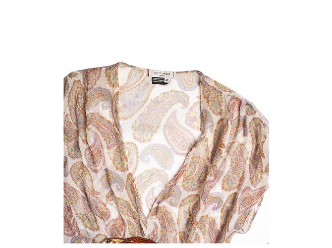 ETRO, Top paisley semitransparente Multicolor - vista 5