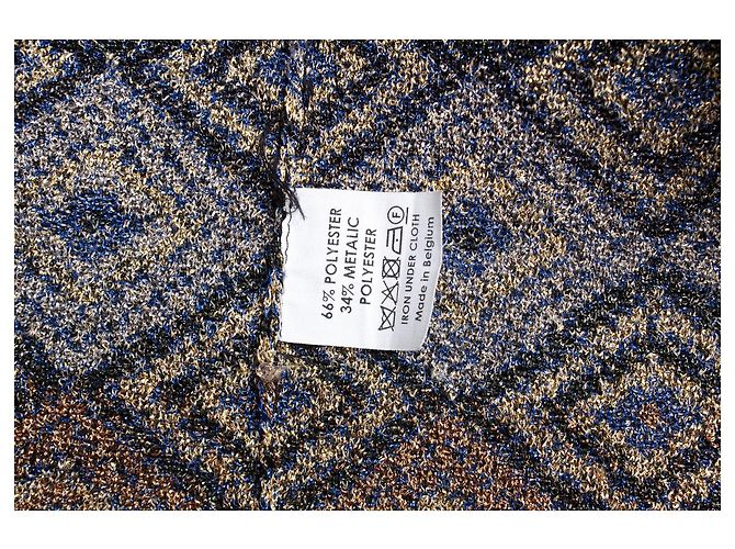 Dries van Noten, Strickjacke aus Lurex Mehrfarben - Ansicht 5