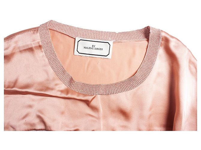 By Malene Birger POR MALENE BIRGER, Camiseta rosa con lúrex - vista 6