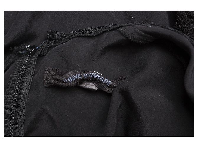 COMME des GARCONS, asymmetrisches Maxikleid Schwarz - Ansicht 6