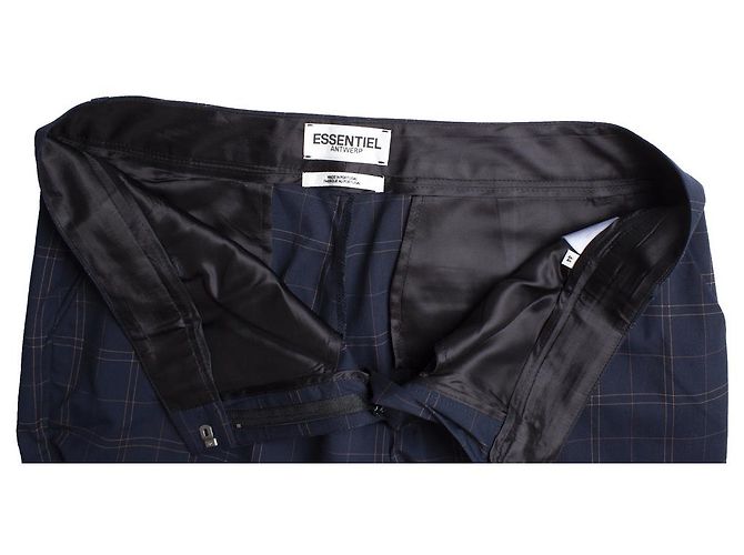 Essentiel Antuérpia, Calça xadrez Azul - vista 6