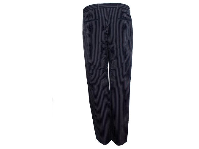 Dries van Noten, Pantalones a rayas Azul - vista 2