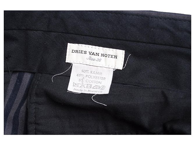 Dries van Noten, Pantalones a rayas Azul - vista 5