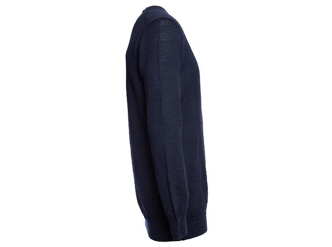 COMME des GARCONS, Suéter de lã azul. - vista 3