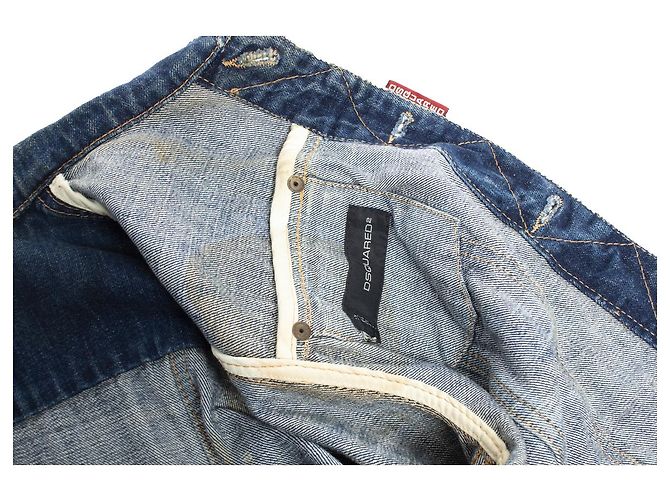Dsquared2, Kurzarm-Jeansjacke Blau - Ansicht 5