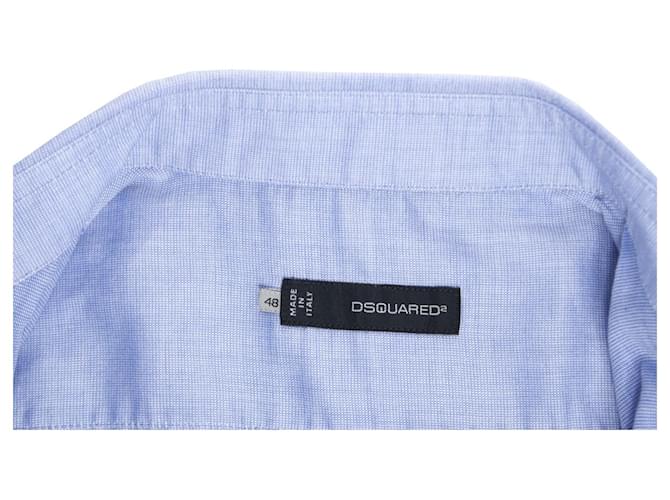 Dsquared2, Camisa celeste de manga corta.. Azul - vista 7