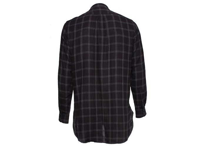Autre Marque Sig. P, Camicia a quadri. Grigio - vista 2
