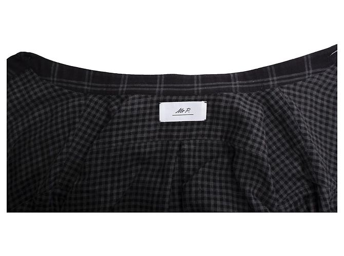 Autre Marque Sig. P, Camicia a quadri. Grigio - vista 6