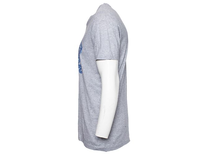 Viktor & Rolf Víctor y Rolf, Camiseta gris con estampado azul. - vista 4