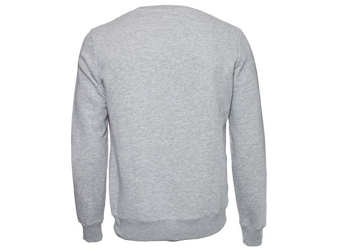 Autre Marque NO.P.C., Suéter cinza com texto. - vista 2