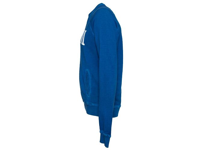 Dsquared2, Pull bleu avec texte. - vue 3