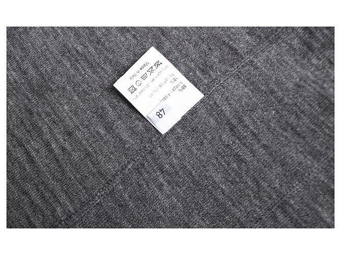 LANVIN, Grauer Alpaka-Cardigan - Ansicht 5