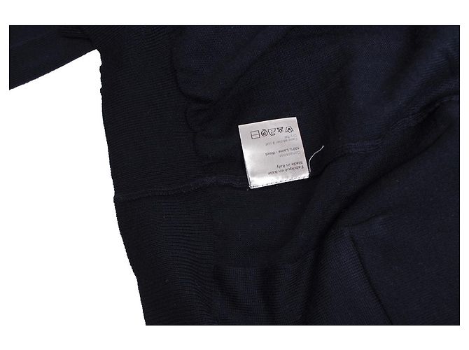 Christian Dior DIOR HOMME, Strickjacke aus blauer Wolle - Ansicht 5