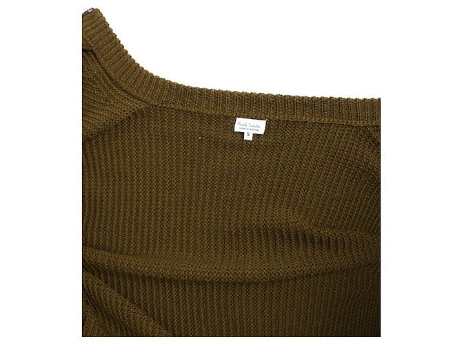 Paul Smith, Strickjacke aus gestrickter Wolle Grün - Ansicht 5