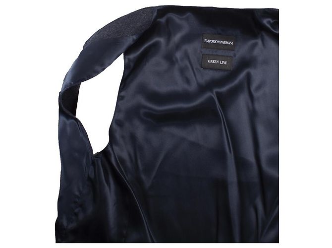 EMPORIO ARMANI, Wollweste in Grau. - Ansicht 6