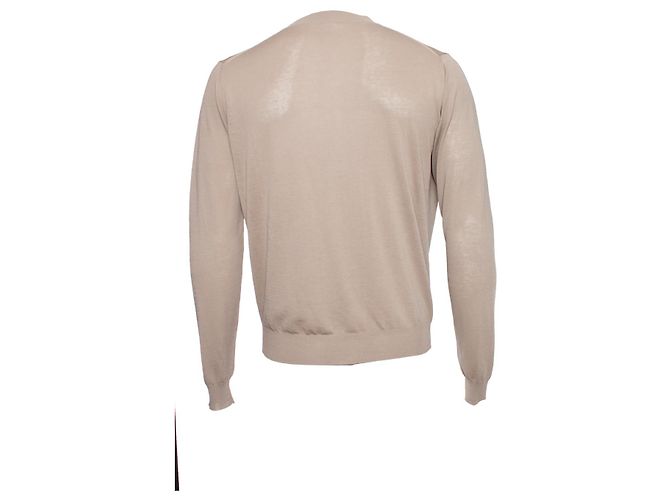 Autre Marque Piacenza, Beige Strickjacke. - Ansicht 2