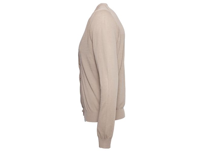 Autre Marque Piacenza, Beige Strickjacke. - Ansicht 3