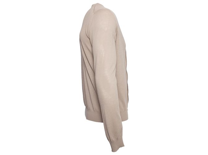 Autre Marque Piacenza, Beige Strickjacke. - Ansicht 4