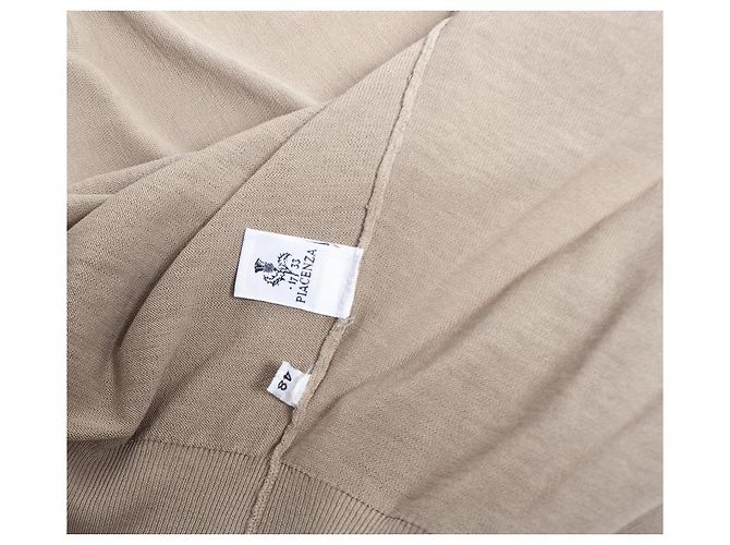 Autre Marque Piacenza, Beige Strickjacke. - Ansicht 6