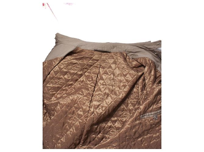 DOLCE & GABBANA, Gabardina en beige. Castaño - vista 8