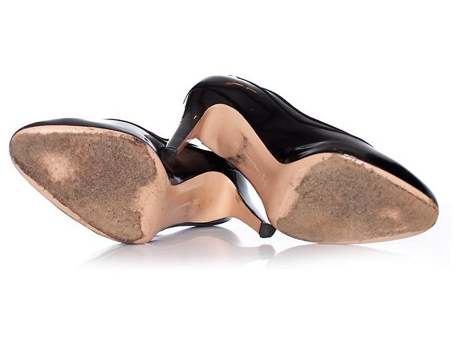 Giuseppe Zanotti, Pompe in vernice. Nero - vista 7