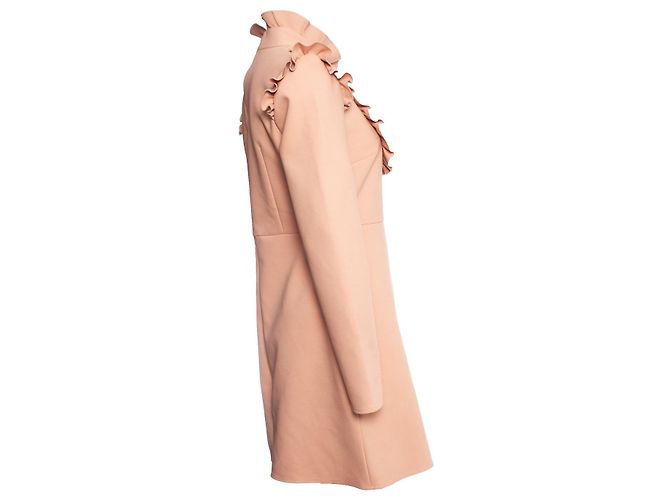 Elisabetta Franchi, Kleid mit Perlen und Perlen. Pink - Ansicht 3