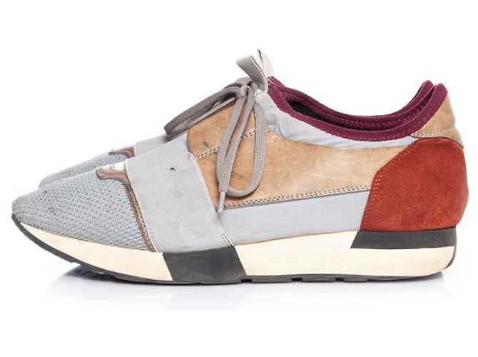 Balenciaga, Rennläufer in Grau - Ansicht 2