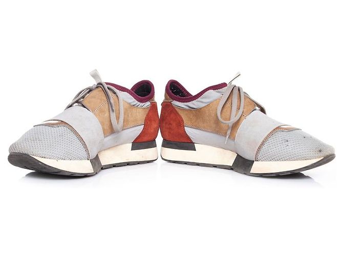 Balenciaga, Rennläufer in Grau - Ansicht 3