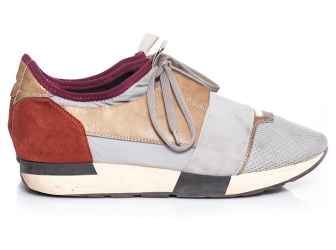 Balenciaga, Rennläufer in Grau - Ansicht 5