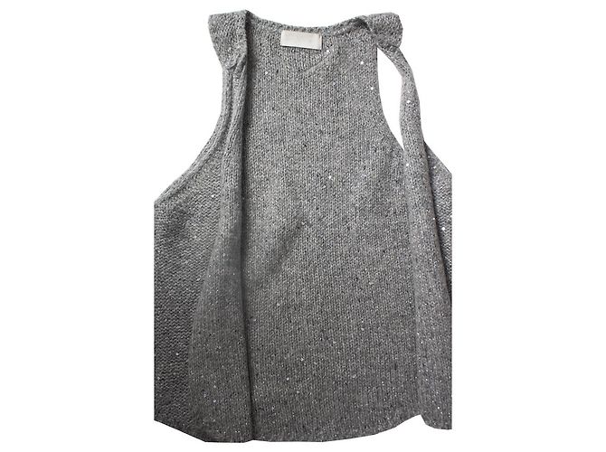 Zadig & Voltaire ZADIG Y VOLTAIRE, Chaleco de punto Gris - vista 6