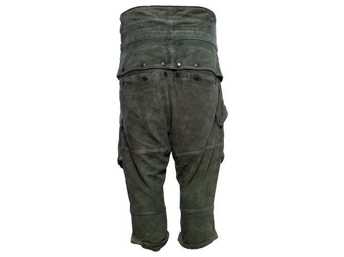 Faith Connexion Glaubensverbindung, Grüne Wildlederhose - Ansicht 2