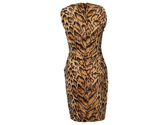 Gianni Versace Couture, vestido com estampa de leopardo - vista 2