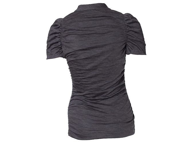 Louis Vuitton, Top gris arrugado - vista 2
