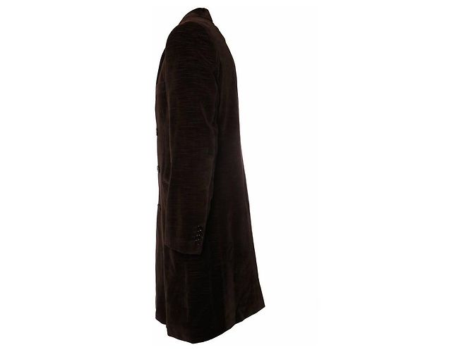 DOLCE & GABBANA, Brauner, gefütterter Blazermantel - Ansicht 3