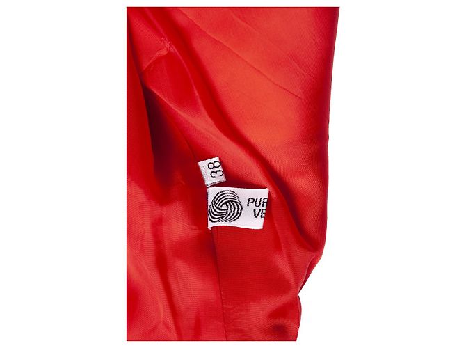 Gianni Versace Couture, Roter Laufsteg-Blazer aus der Bondage-Kollektion - Ansicht 7