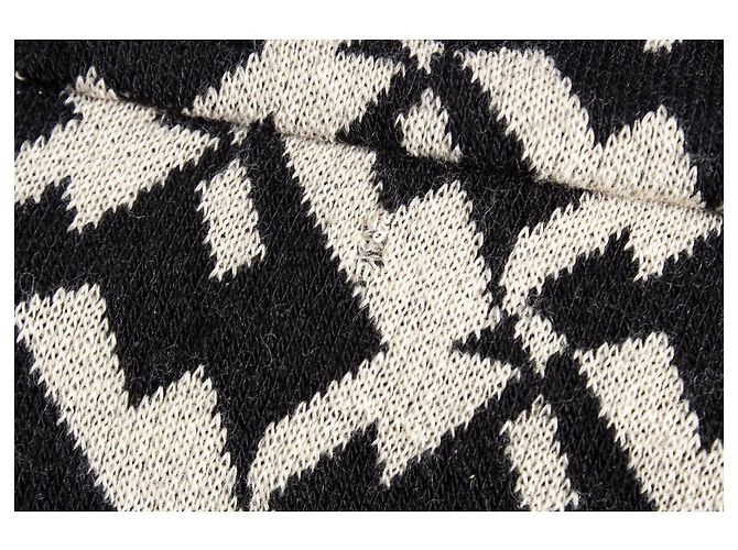 Autre Marque Diane von Furstenberg, Falda de punto con estampado gráfico Negro - vista 5